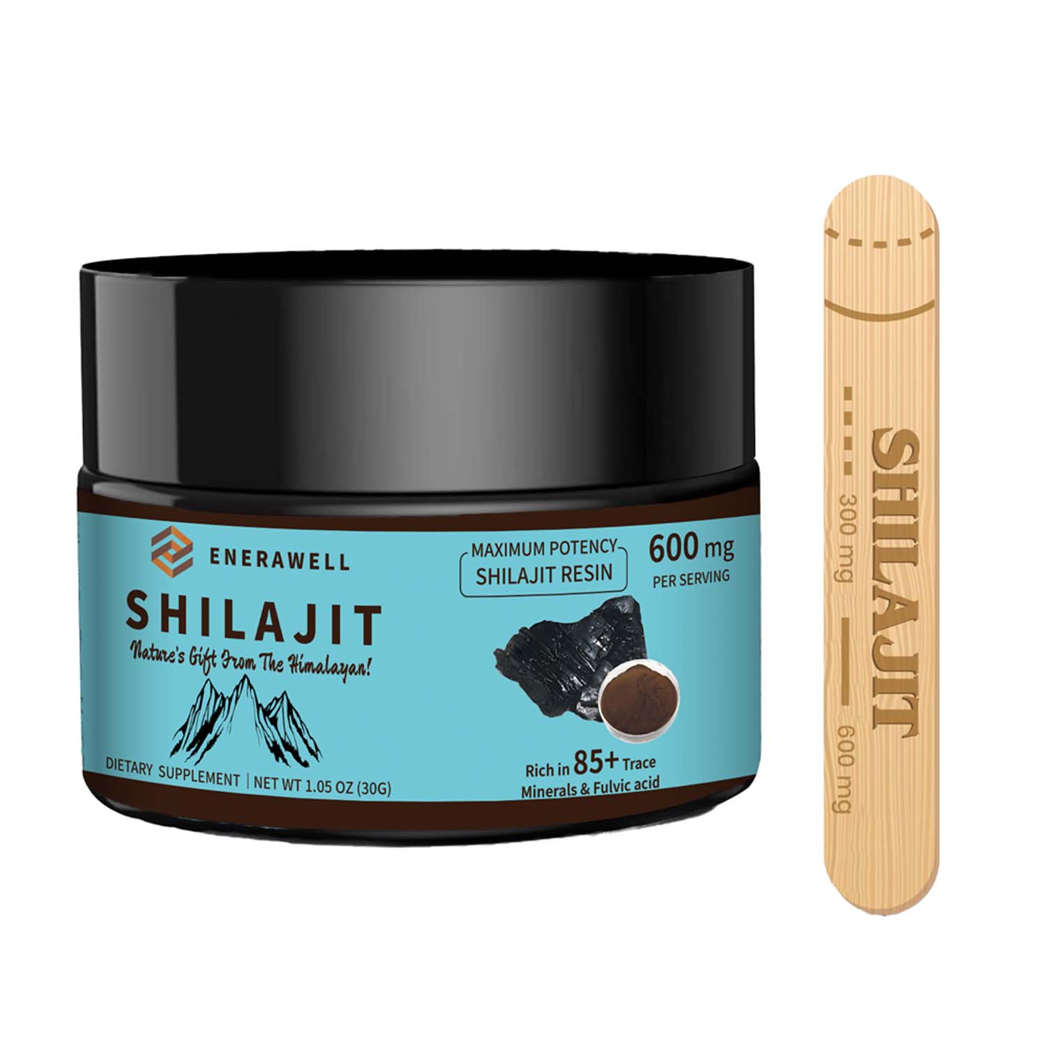 Shilajit Resin Pure - Pure Himalayan Shilajit Resin, Rich in