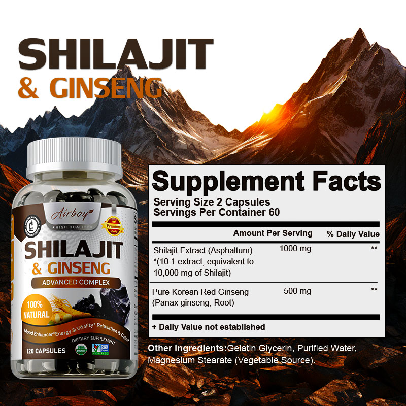 Shilajit & Ginseng - Energy &  - Shilajit Resin Pure ulasan dan harga