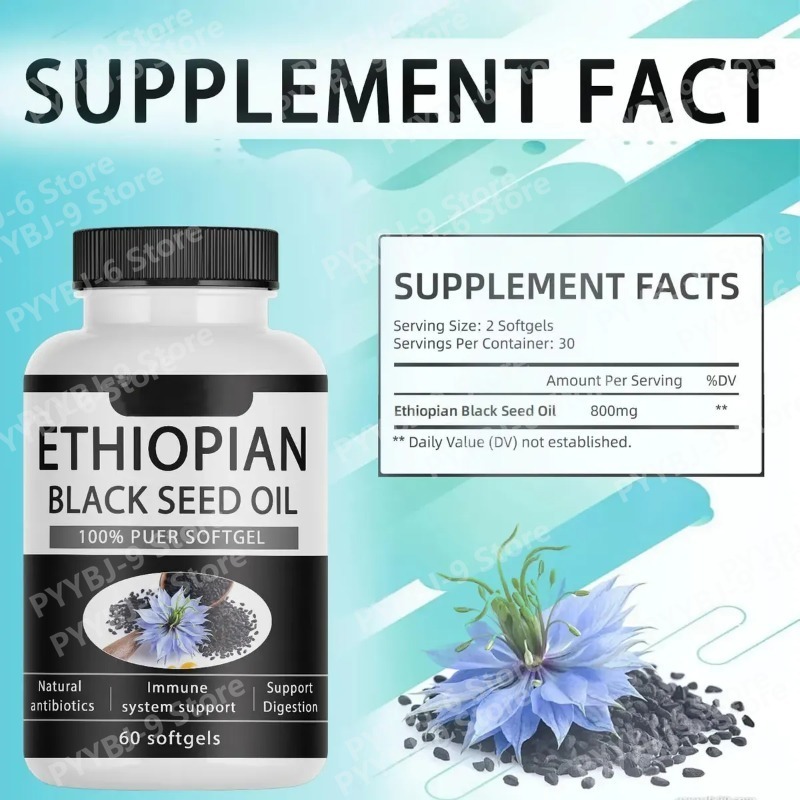 Ethiopian Black Seed Oil Softg - Shilajit Resin Pure ulasan dan harga