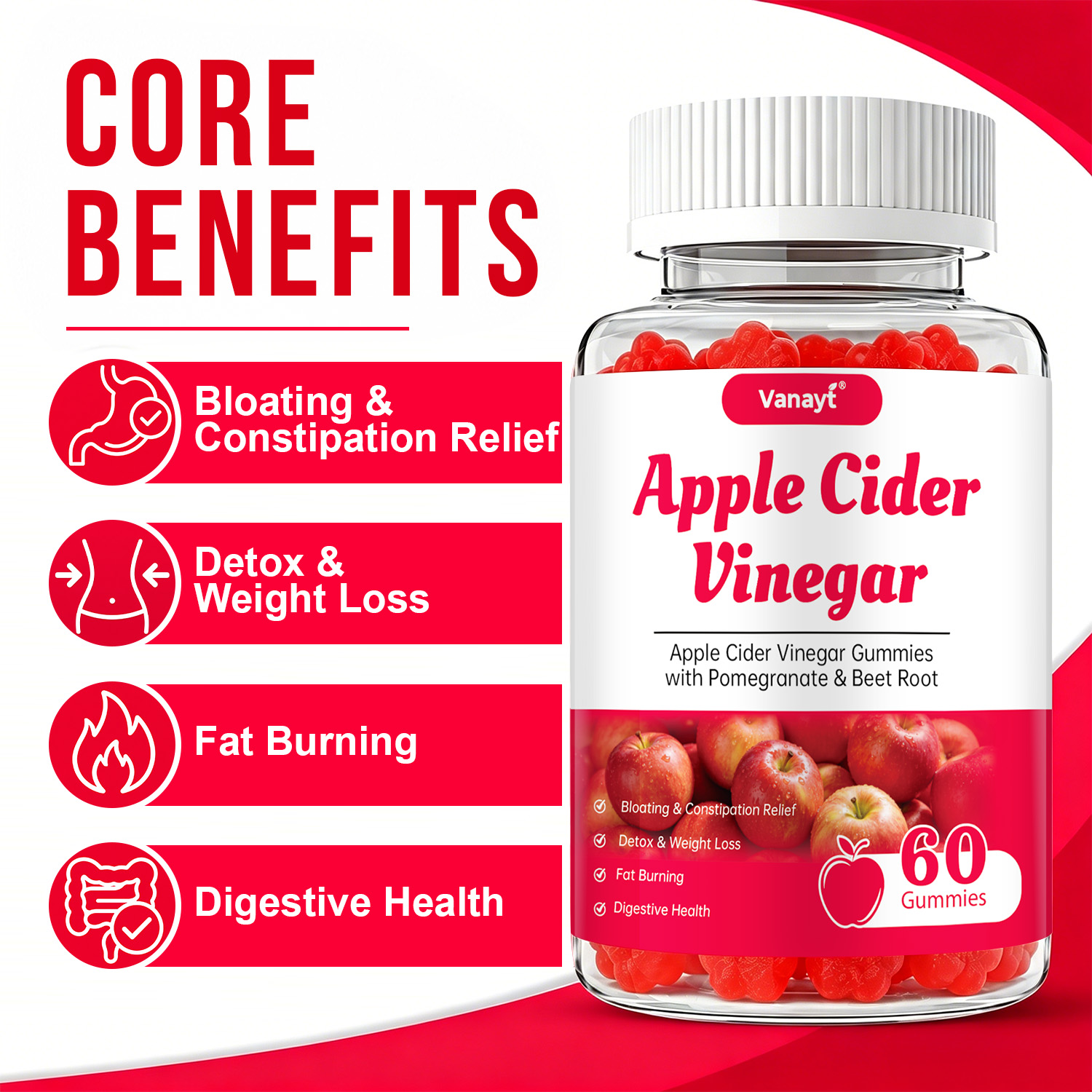 Apple Cider Vinegar Gummies wi - Apple Cider Vinegar Pill ulasan dan harga