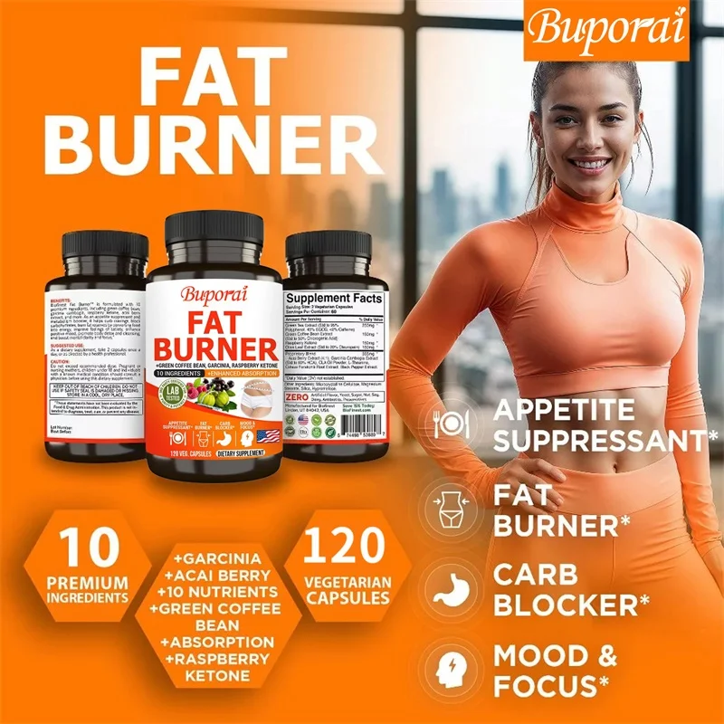 Fat Burner Capsules - Healthy  - Green Tea Extract Fat ulasan dan harga