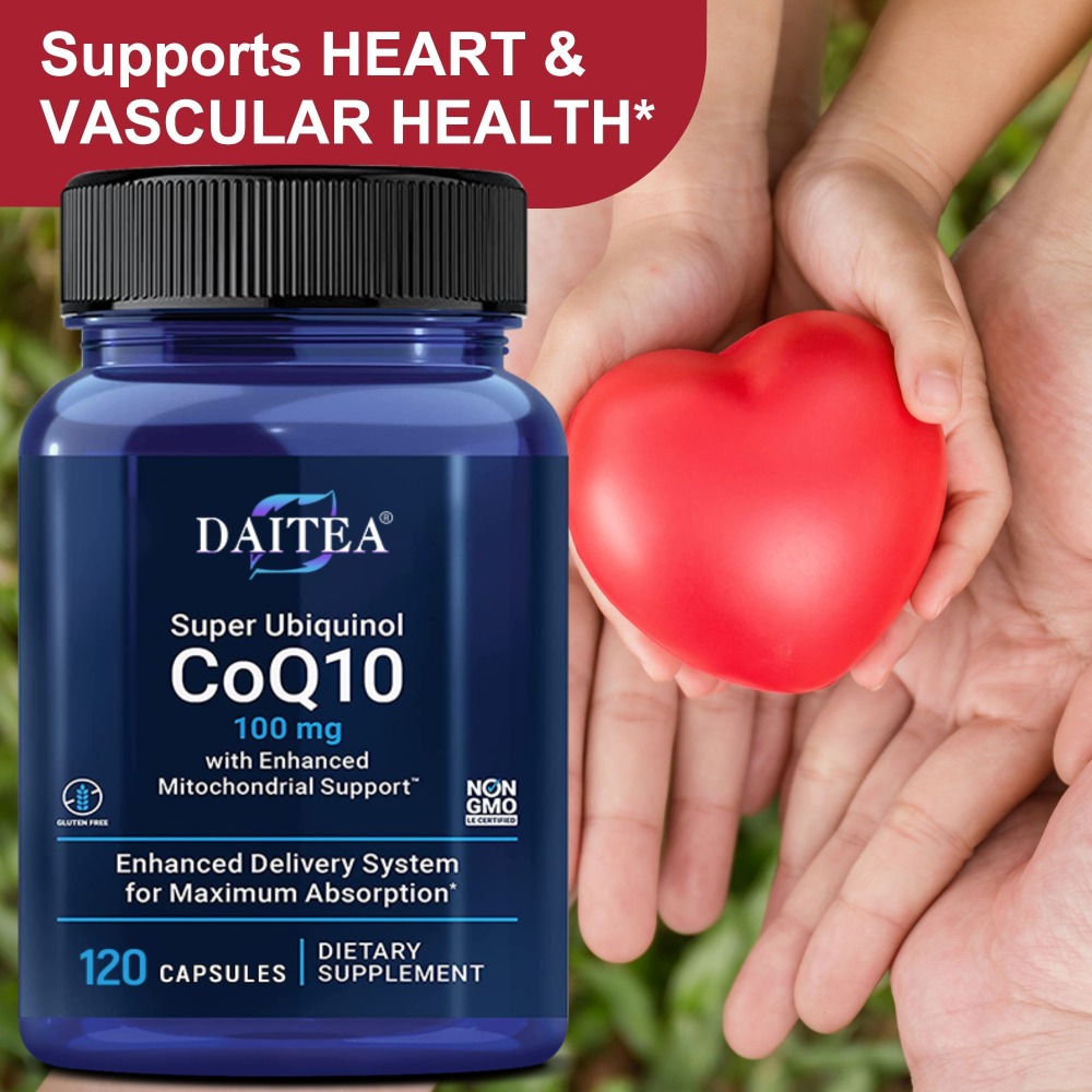 Ubiquinol 100mg CoQ10, Heart H - Coq10 Ubiquinol Softgel ulasan dan harga
