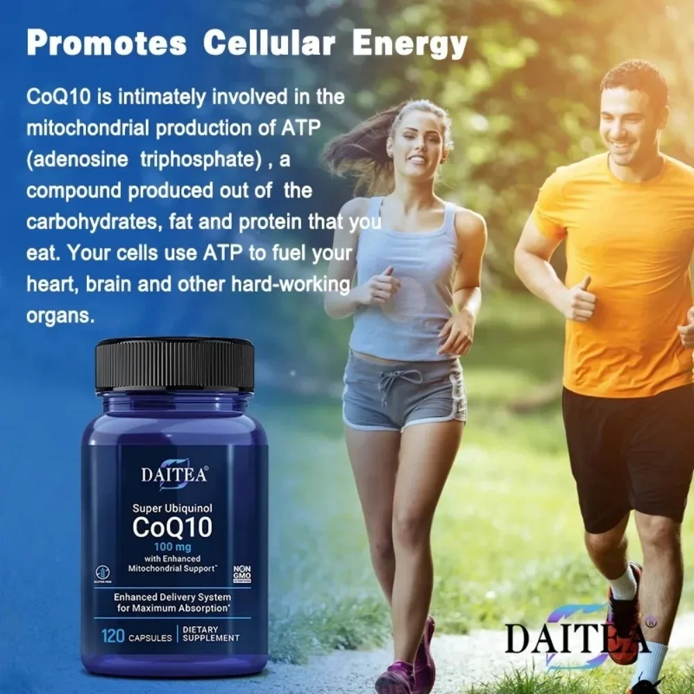Ubiquinol 100mg CoQ10, Heart H - Coq10 Ubiquinol Softgel ulasan dan harga