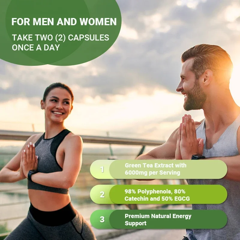 Green Tea Capsules - Belly Fat - Green Tea Extract Fat ulasan dan harga