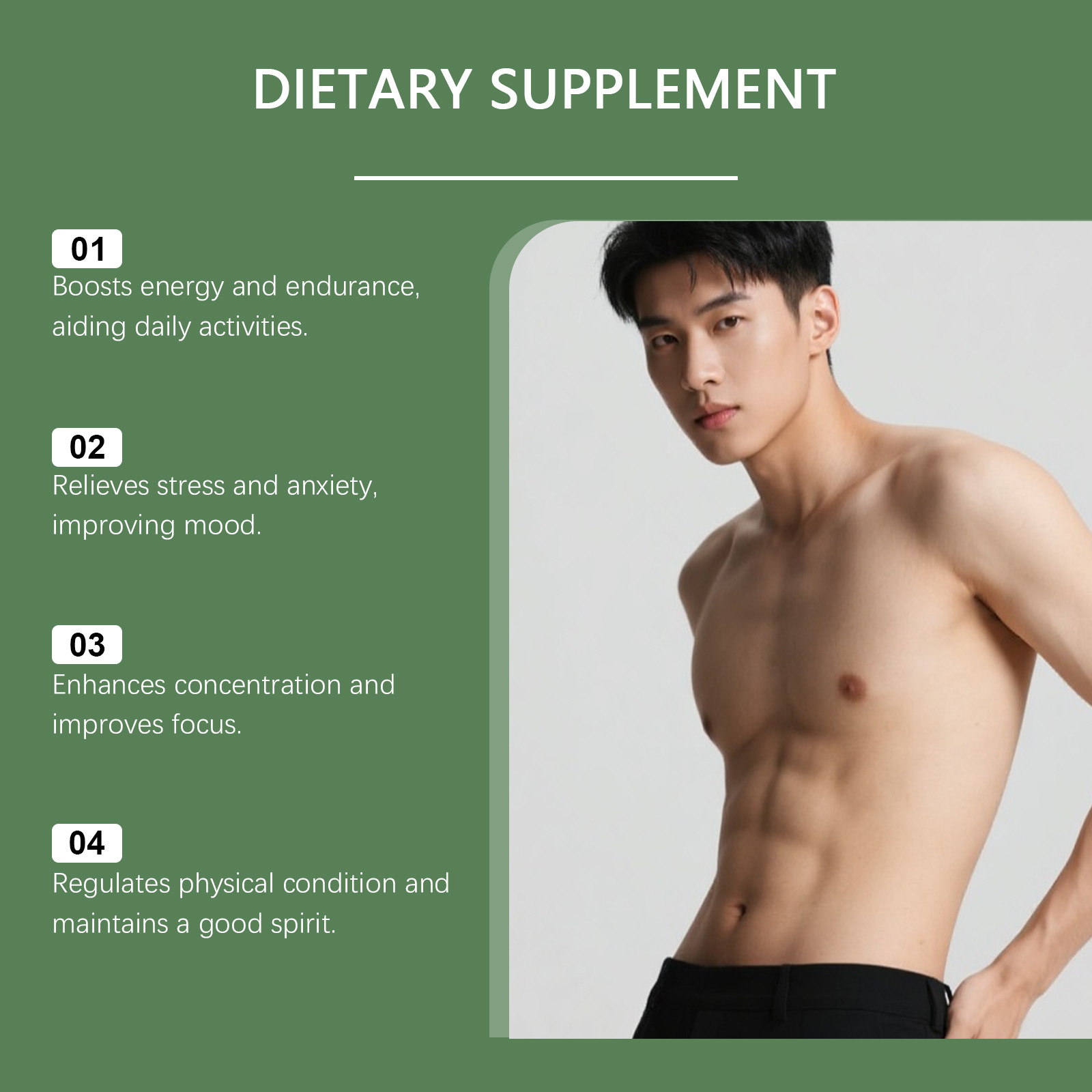 DOCTEAT Men's Health Capsules  - Nutrition Physical Fitness ulasan dan harga