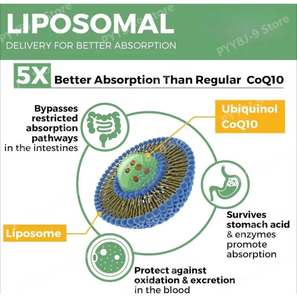 CoQ10 Ubiquinol 1000mg Vegan S - Coq10 Ubiquinol Softgel ulasan dan harga