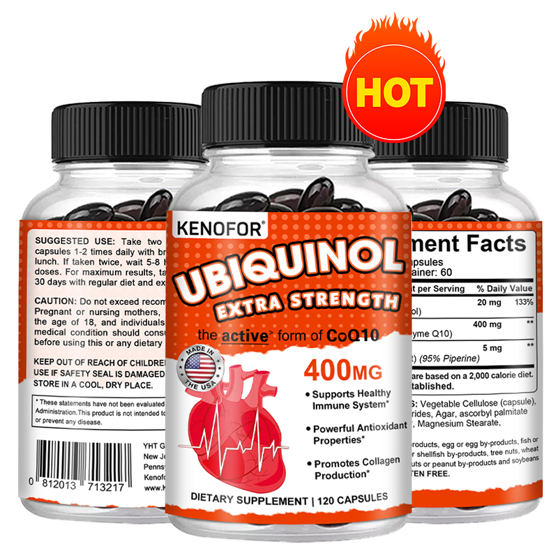 Ubiquinol CoQ10 400mg Softgels - Coq10 Ubiquinol Softgel ulasan dan harga