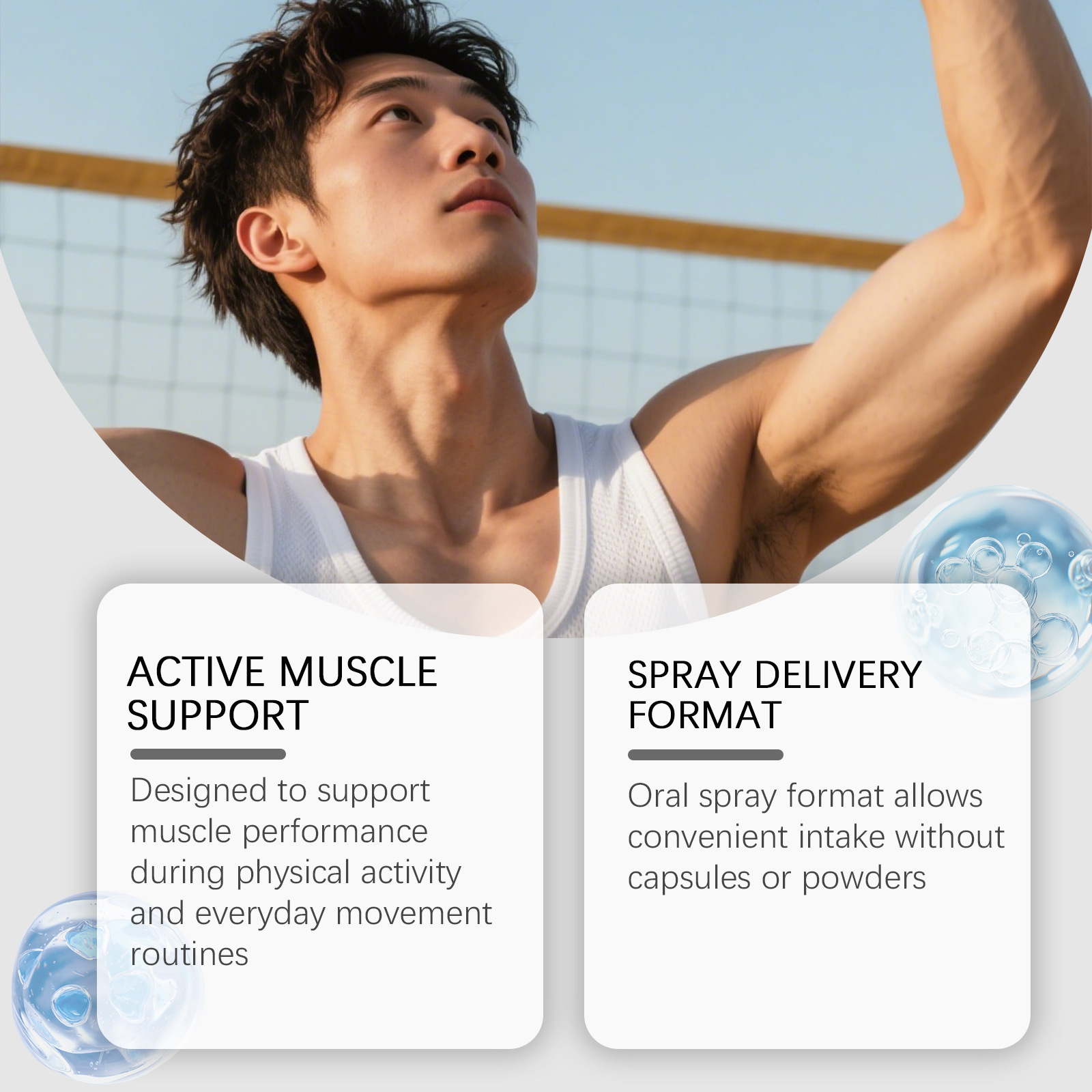 Muscle Growth Spray Enhance Ph - Nutrition Physical Fitness ulasan dan harga