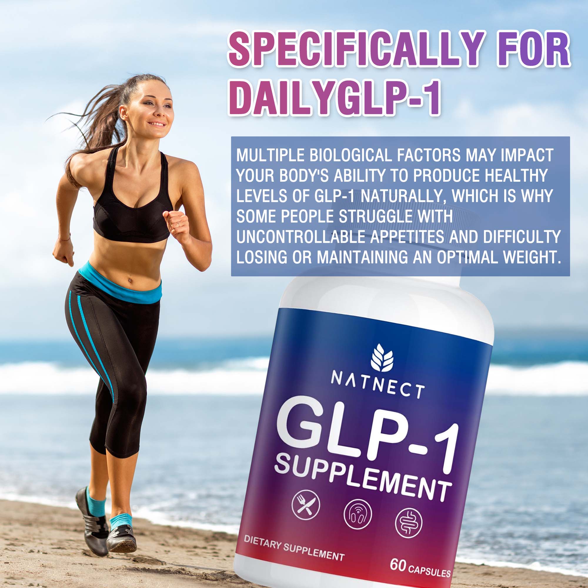 GLP-1 Supplement Capsules, Wei - Green Tea Extract Fat ulasan dan harga