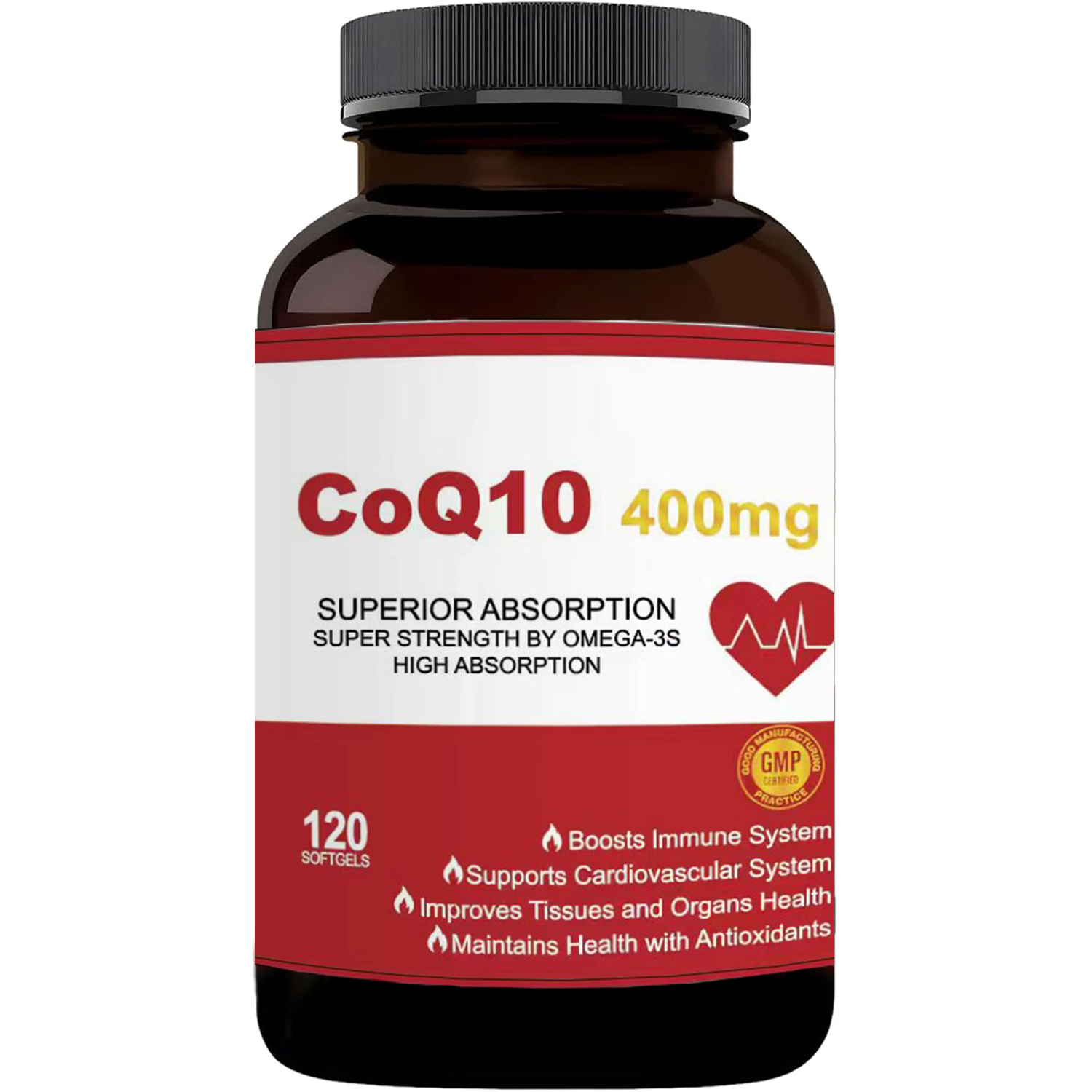 CoQ10 400mg with Omega-3, Anti - Apple Cider Vinegar Pill ulasan dan harga
