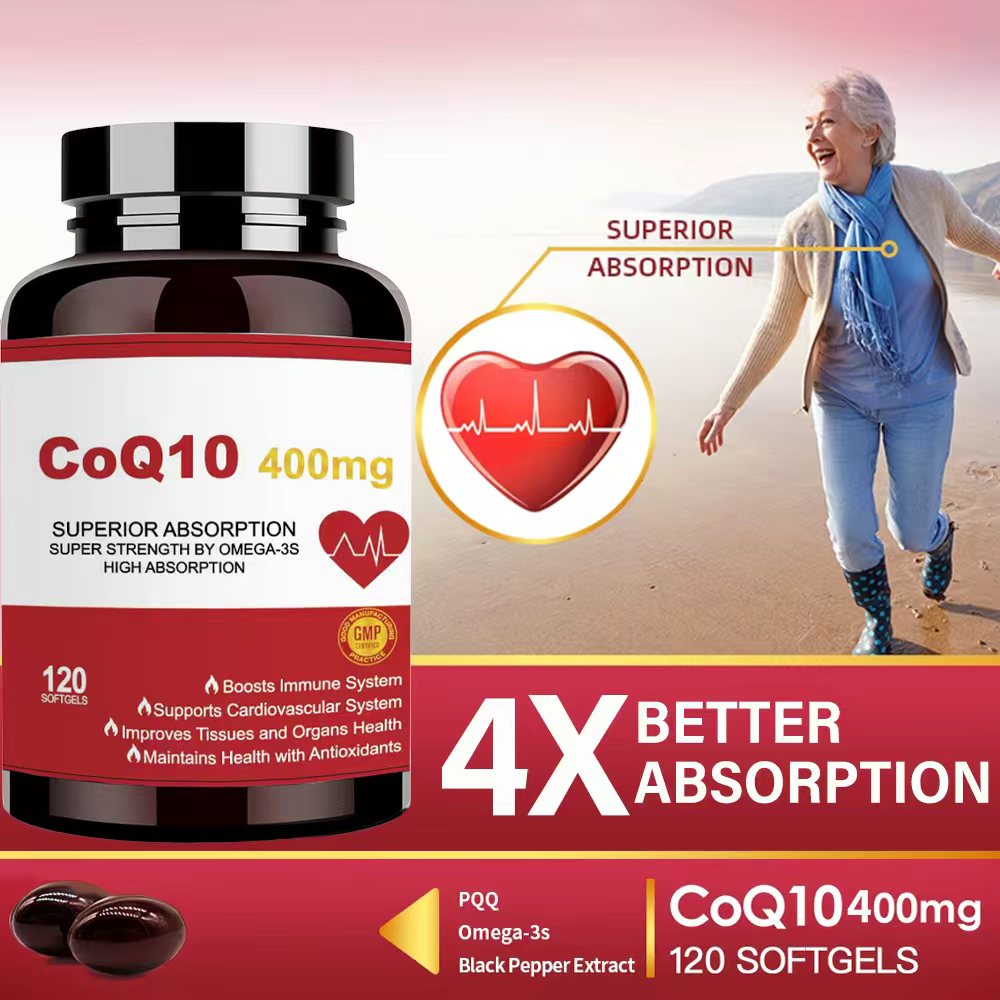 CoQ10 400mg with Omega-3, Anti - Apple Cider Vinegar Pill ulasan dan harga