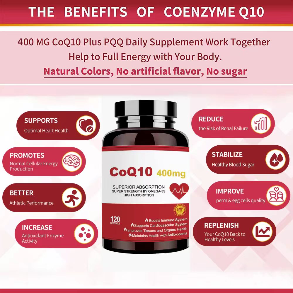 CoQ10 400mg with Omega-3, Anti - Apple Cider Vinegar Pill ulasan dan harga