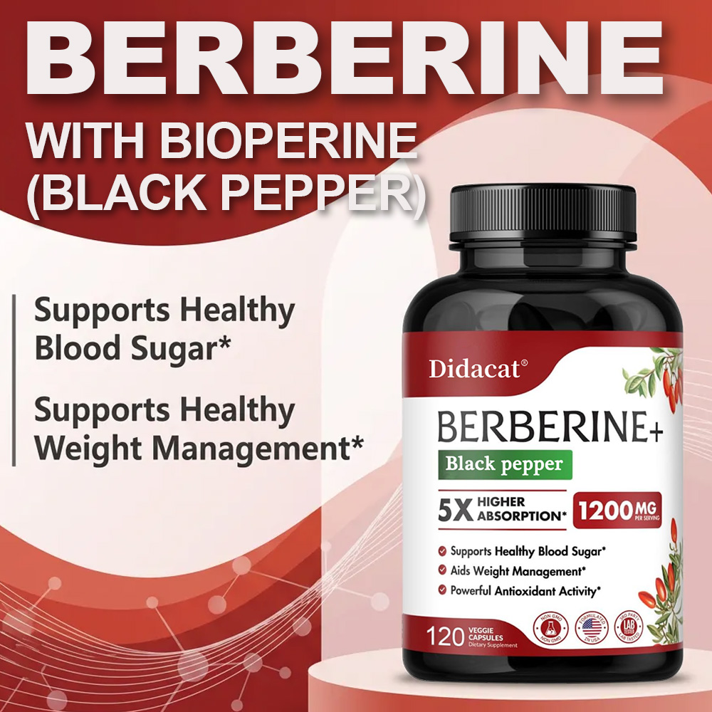 1200 MG Premium Berberine Supp - Apple Cider Vinegar Pill ulasan dan harga