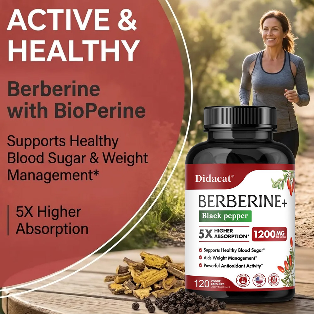 1200 MG Premium Berberine Supp - Apple Cider Vinegar Pill ulasan dan harga